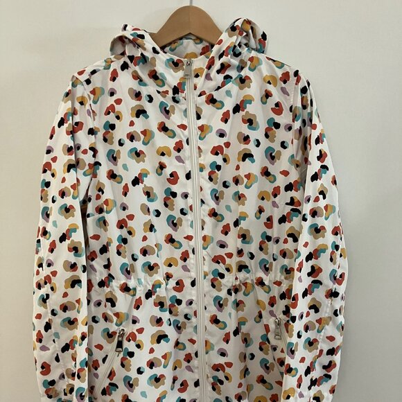 Johnston & Murphy Leopard-Print Anorak, Size: M (10/12) - Picture 1 of 6
